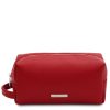 Women Tuscany Leather | Tl Bag Soft Leather Toilet Bag Tl142324 Lipstick Red