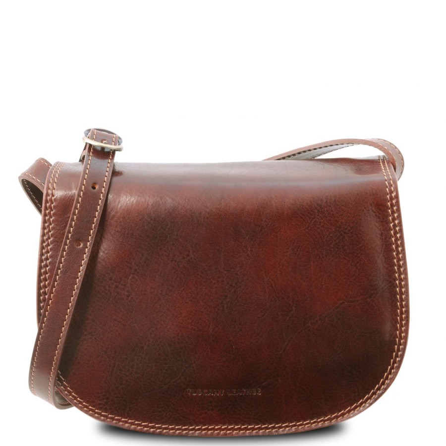 Women Tuscany Leather | Isabella - Lady Leather Bag Tl9031 Brown