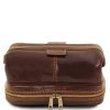 Men Tuscany Leather | Patrick Leather Toiletry Bag Tl141717 Brown