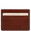 Women Tuscany Leather | Exclusive Leather Credit/Business Card Tl141011 Brown