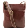 Men Tuscany Leather | Jason Leather Crossbody Bag Tl141300 Brown