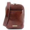 Men Tuscany Leather | Mark Leather Crossbody Bag Tl141914 Brown