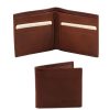 Men Tuscany Leather | Exclusive 2 Fold Leather Wallet For Men Tl140797 Brown