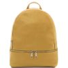 Women Tuscany Leather | Tl Bag Soft Leather Backpack Tl142280 Pastel Yellow