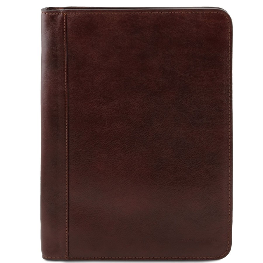 Business Tuscany Leather | Ottavio - Leather Document Case Tl141294 Brown