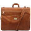 Luggage Tuscany Leather | Papeete Garment Leather Bag Tl142337 Natural