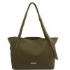 Women Tuscany Leather | Tl Bag Soft Leather Shopping Bag Tl142230 Forest Green