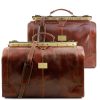 Luggage Tuscany Leather | Madrid Travel Set Gladstone Bags Tl1070 Brown