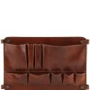 Business Tuscany Leather | Tl Smart Module - Leather Multifunctional Module Tl141520 Brown