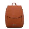 Women Tuscany Leather | Tl Bag Soft Leather Backpack Tl141905 Cognac