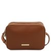 Women Tuscany Leather | Tl Bag Leather Shoulder Bag Tl142290 Cognac