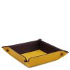 Men Tuscany Leather | Leather Valet Tray Tl142159 Yellow