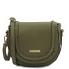 Women Tuscany Leather | Tl Bag Leather Shoulder Bag Tl142218 Forest Green