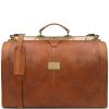 Luggage Tuscany Leather | Madrid - Gladstone Leather Bag - Large Size Tl1022 Natural