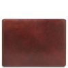 Business Tuscany Leather | Leather Desk Pad With Inner Compartment Tl142054 Brown