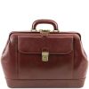 Business Tuscany Leather | Leonardo Exclusive Leather Doctor Bag Tl142072 Brown