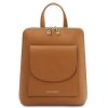 Women Tuscany Leather | Tl Bag Small Leather Backpack For Women Tl142092 Cognac