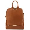 Women Tuscany Leather | Tl Bag - Soft Leather Backpack For Women Tl141376 Cognac