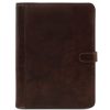 Business Tuscany Leather | Adriano Leather Document Case Tl141275 Dark Brown